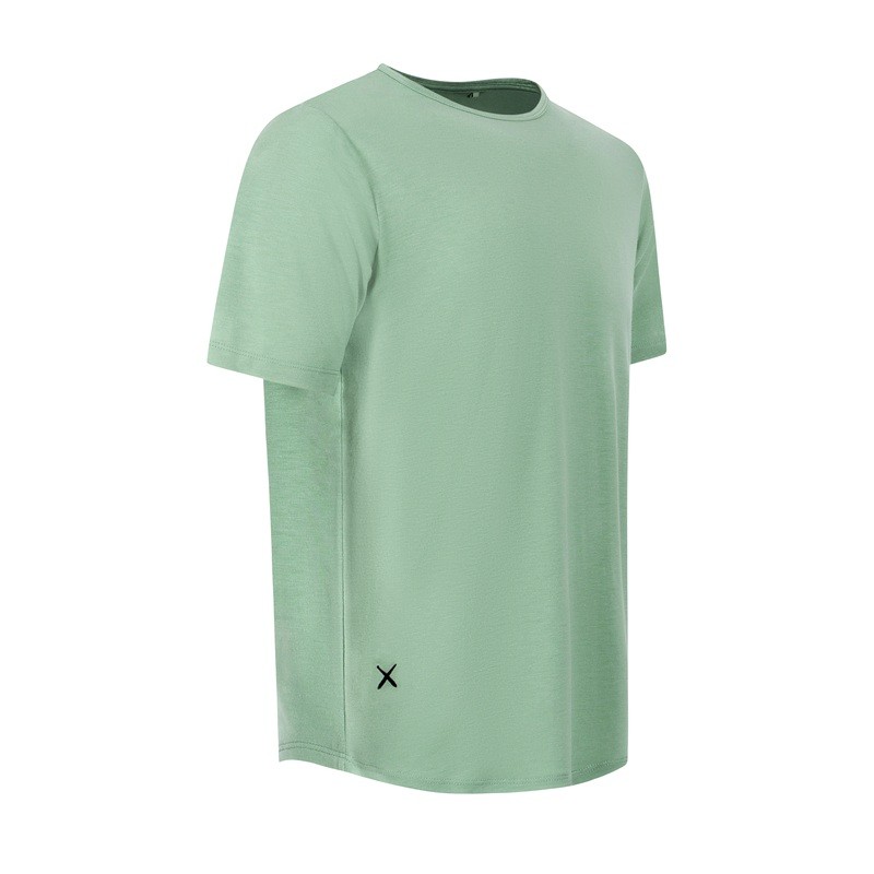 AO Split-Hem Tee (Mint Mist) 2